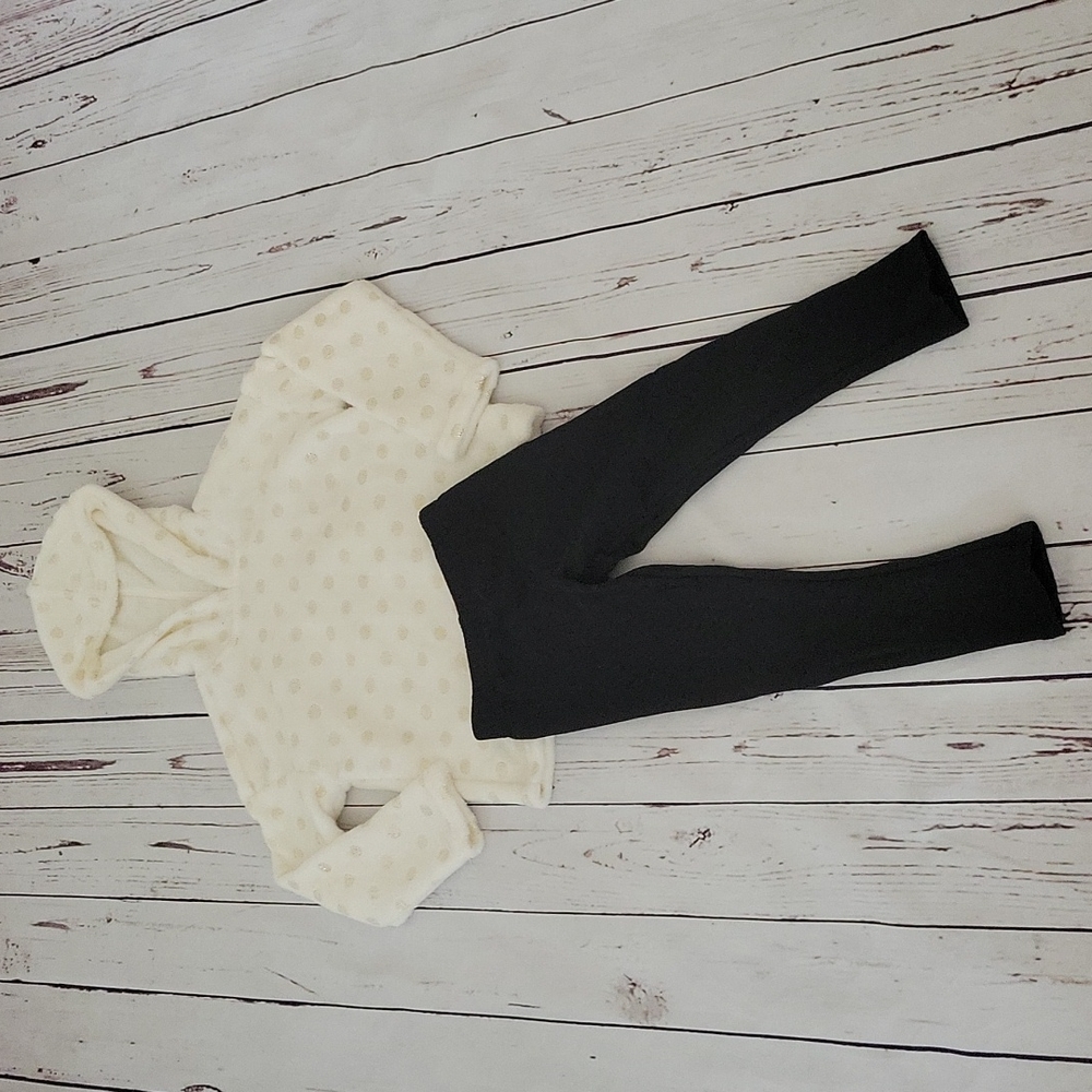 BCBG Girls Fleece hoodie with leggings set